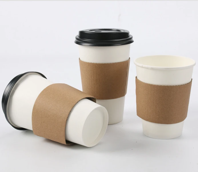Manchon autour de la tasse à café